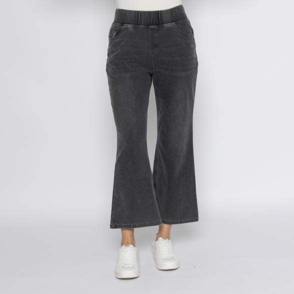 Zauberhose 'Miracle Shape' Cropped grau