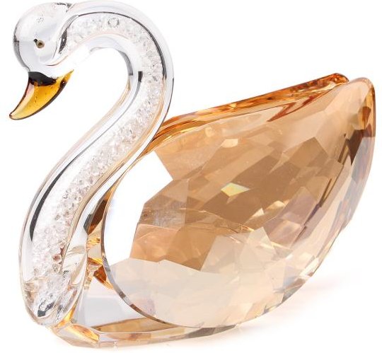 Crystal Dreams Schwan bronze