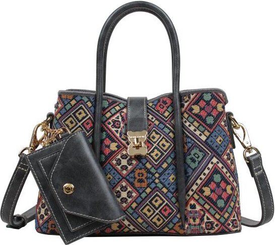 Henney Bear Henkeltasche multicolor