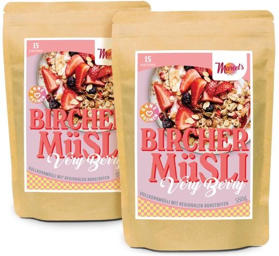 MarcelŽs Better Food - 2x Bircher-Müsli Very Berry