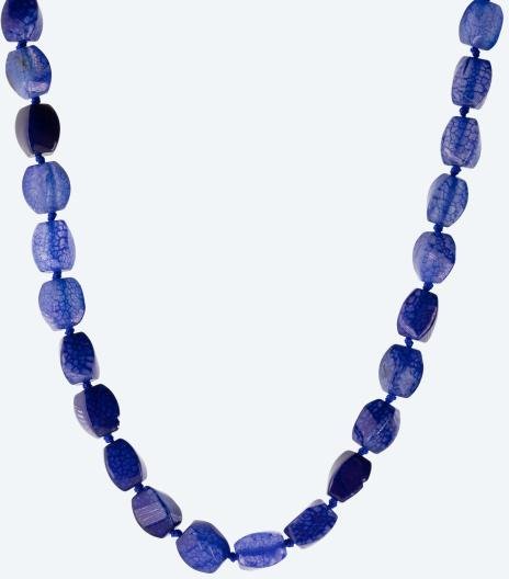 Collier Achat, ca. 50cm