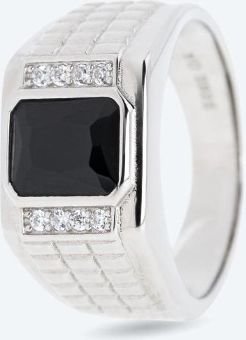 Ring 925 rhodiniert Spinell