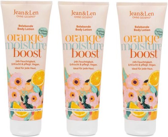 Jean & Len Body Lotion Orange/Ingwer 3x250ml