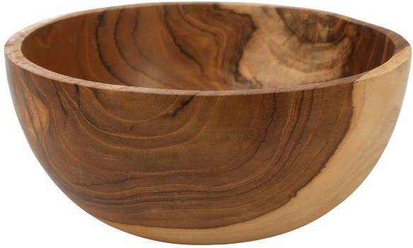 Darimana Teakschale geschliffen 20cm