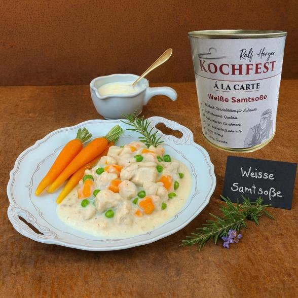 Weiße Samtsoße 400g