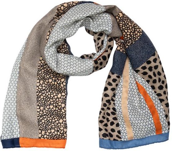 Schal gemustert
