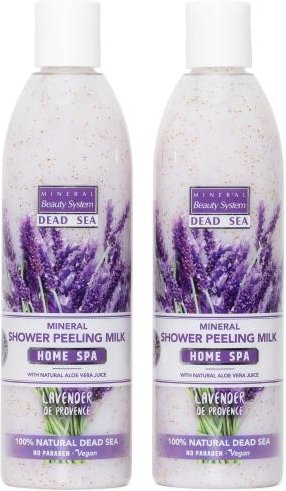 MBS Body Peeling Cleansing Gel Lavendel 2x300 ml