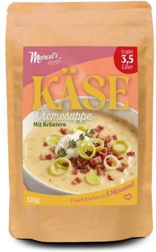MarcelŽs Schnelle Küche-Käsesuppe mit Kräutern