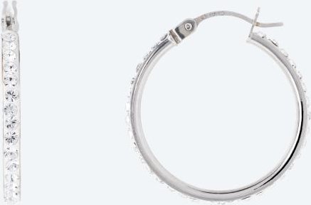 Creolen 585 Gelbgold rhodiniert