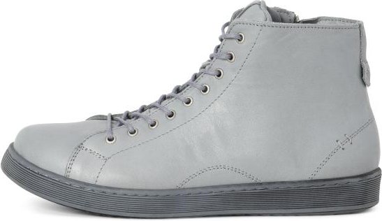 Andrea Conti Damen Lederhochschnürer hellgrau