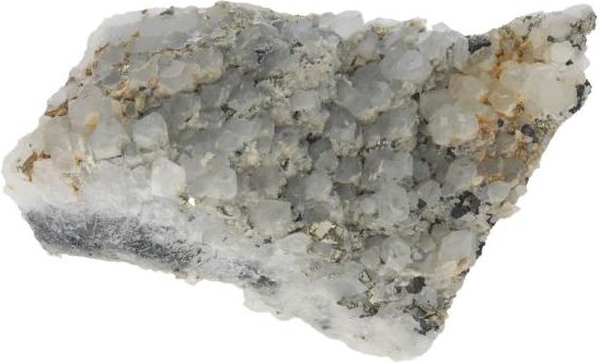 Bergkristall mit Pyrit