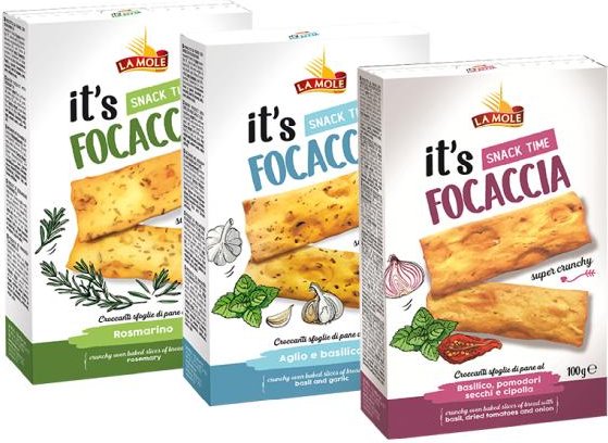 La Mole it's Focaccia Classic Mix 3er Set