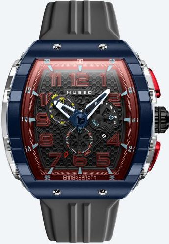 NUBEO Herrenuhr "Magellan Retrograde Chronograph"