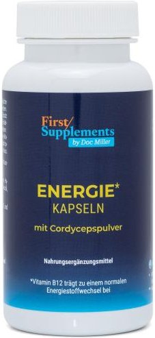 First/Supplements Energie mit Cordycepspulver 1-MV