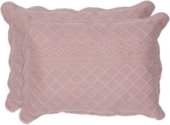 2 Dekokissen in 3D-Optik