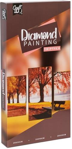 Diamond Painting Allee 3tlg.