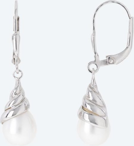 Ohrhänger 925 Sterling Silber SWZPerle