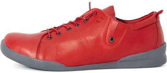 Andrea Conti Damen Lederslipper chili