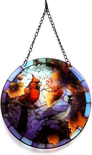 Fensterbild Kardinal 25cm