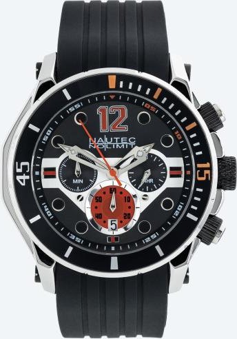 NAUTEC Herren-Chronograph "Viskare T3" schwarz