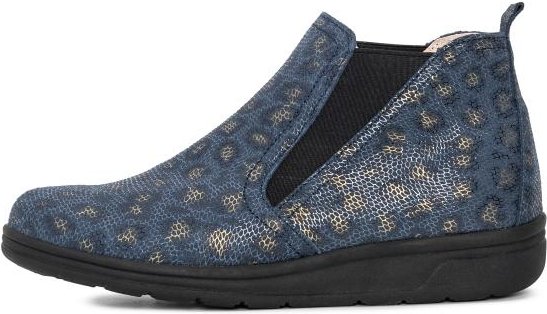 Chiara Gradi Damenstiefelette dunkelblau