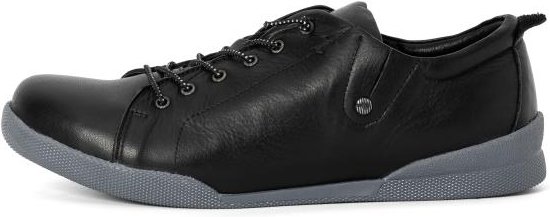 Andrea Conti Damen Lederslipper schwarz