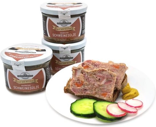 Hausmachersülze im Glas 3x160g