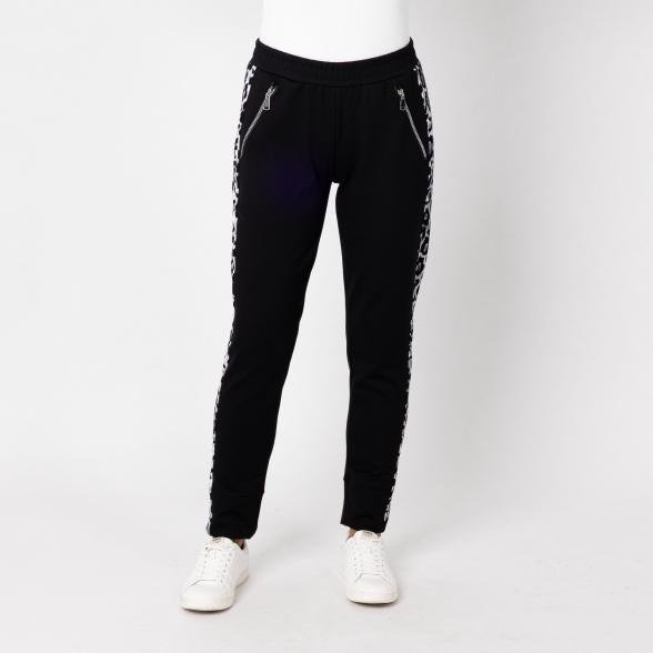 VANESSA STYLE Damen-Hose schwarz/ weiß