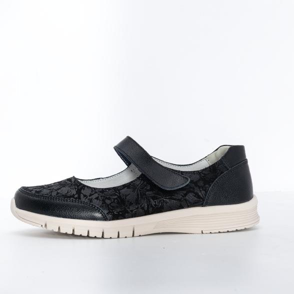 TOPWAY COMFORT Damenslipper schwarz