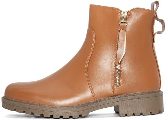 Damenstiefelette camel