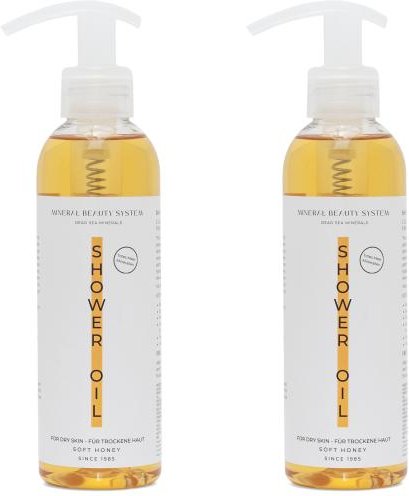 MBS Shower Oil Honey 2x200ml