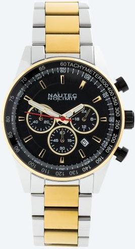 NAUTEC Herren-Chronograph "Thorulf T4" schwarz