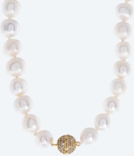 Collier AAAAA Süßwasserzuchtperle, ca. 50 cm