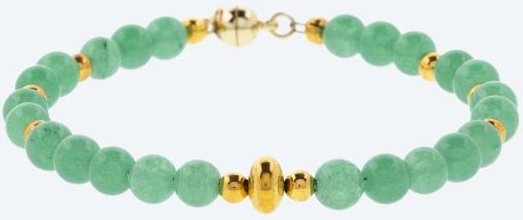 Armband Jade Magnetverschluß