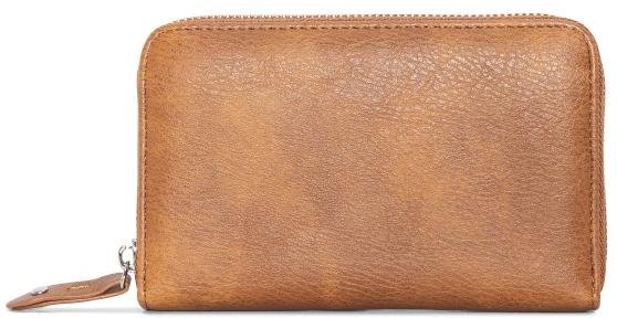 DONNA Damenbörse cognac