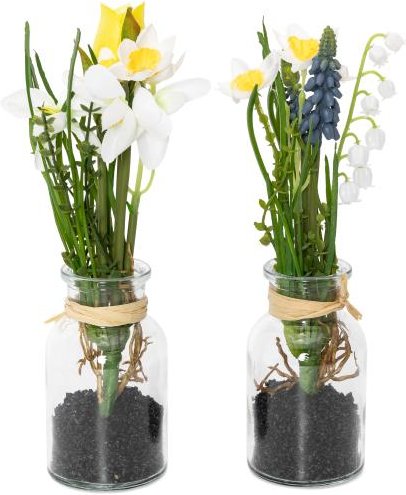 Frühlingsblütenmix im Glas 2er Set