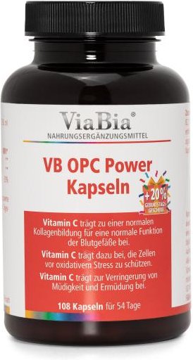 ViaBia OPC Power + 20% - 108 Kapseln