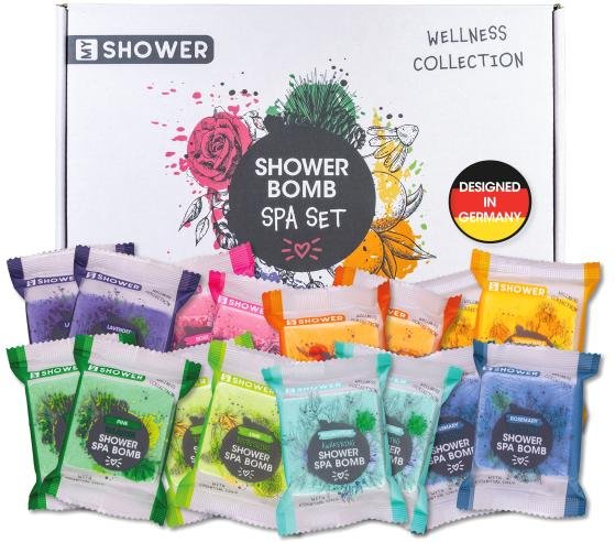 Duschbomben Wellness Set 16 Stück