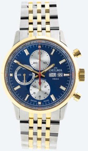 DELMA Herren-Automatikuhr "Continental Racing"