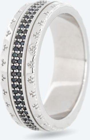 Ring 925 Sterling Silber rhodiniert mit Spinell