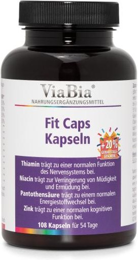 ViaBia Fit Caps + 20% - 108 Kapseln