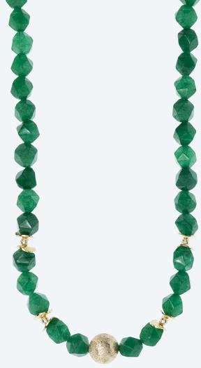 Christian Materne Collier Jade beh. Magnetverschl.