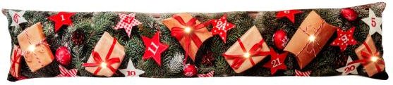 LED Zugluftstopper Geschenke 90x20cm