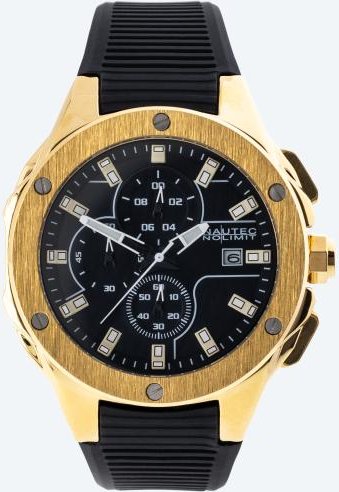NAUTEC Herren-Chronograph "Vindonnus T5" schwarz