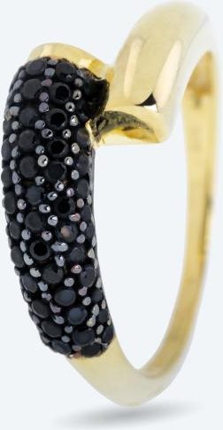 Ring 925 Silber vergoldet Spinell