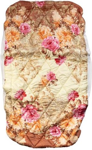 Thumbnail - Stoffhanse Unterbett 100x200cm floral braun