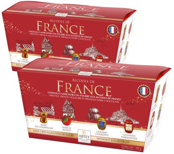Abtey Ballotin "Alcools de France" 2er Set