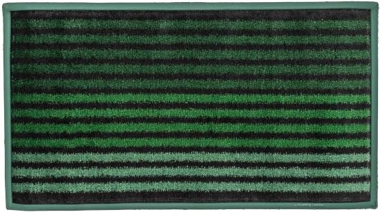 Fußmatte grün-schwarz 40x70cm