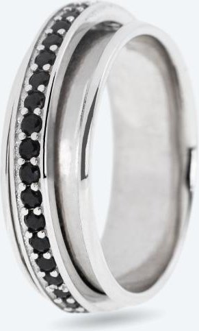 Ring 925 Silber rhodiniert Spinell