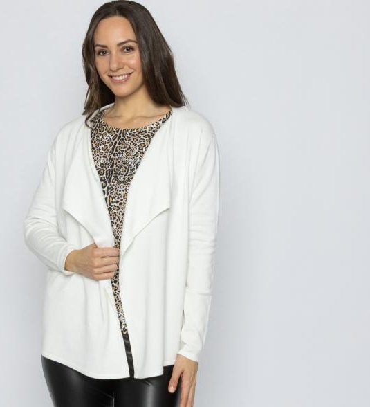 Signature Collection by Heike S. Strickjacke ecru